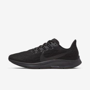 Nike Air Zoom Pegasus 36 - Női Futócipő - Fekete/Szürke/Szürke/Fekete